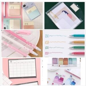 Stationery Planner & Envelope Bundle 12 piece Set